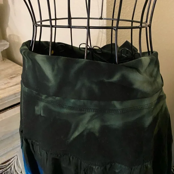 Solitaire Strapless Ombre Teal & Black Maxi Dress or skirt - Picture 9 of 11